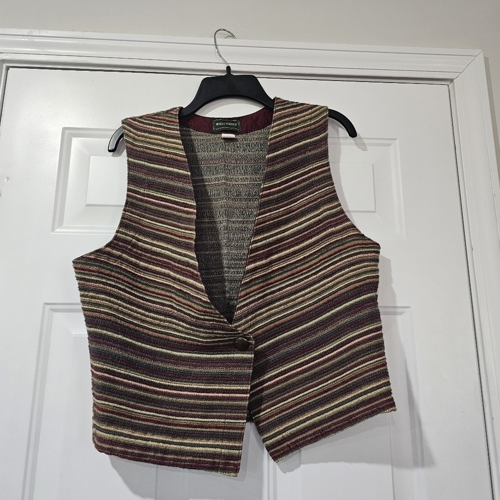 Willowbend Vest vintage jacket size medium